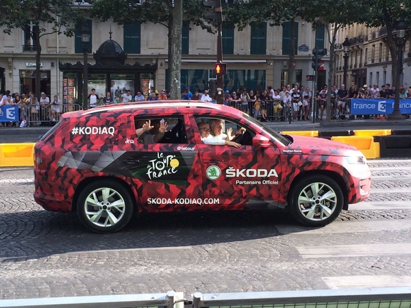 Škoda na Tour de France 2016 pokazala Kodiaq (FOTO)