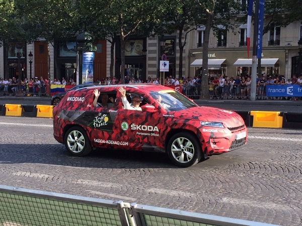 Škoda na Tour de France 2016 pokazala Kodiaq (FOTO)