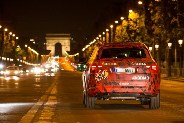 Škoda na Tour de France 2016 pokazala Kodiaq (FOTO)