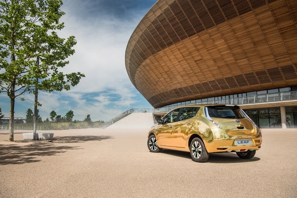 Zlatni Nissan Leaf za zlatnu medalju sa Olimpijskih igara u Riju 2016