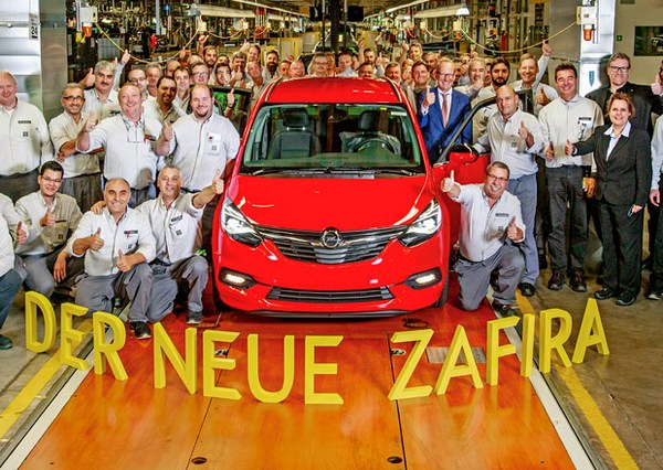 Opel pokrenuo proizvodnju modernizovane Zafire