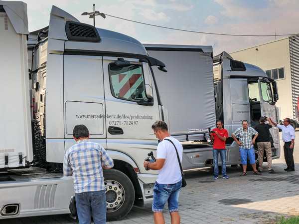 Mercedes-Benz obuka za vozače kamiona