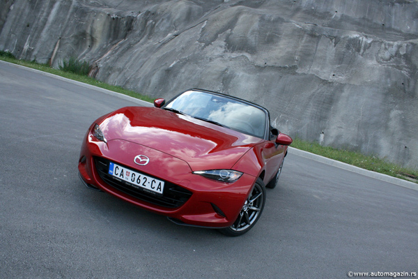 Testirali smo: Mazda MX-5 2.0 Skyactiv-G160 