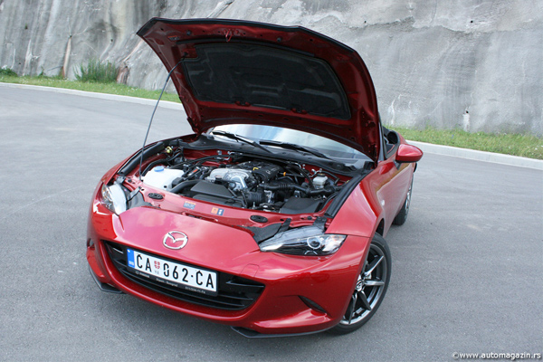 Testirali smo: Mazda MX-5 2.0 Skyactiv-G160 