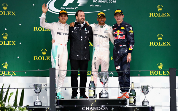 F1 VN Brazila 2016 - Hamilton i Mercedes pobednici
