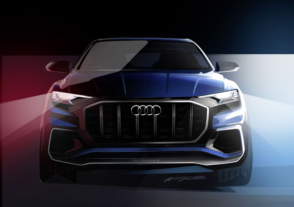 Audi Q8 koncept stiže u Detroit - prve zvanične skice i info