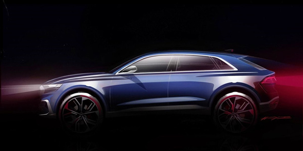 Audi Q8 koncept stiže u Detroit - prve zvanične skice i info