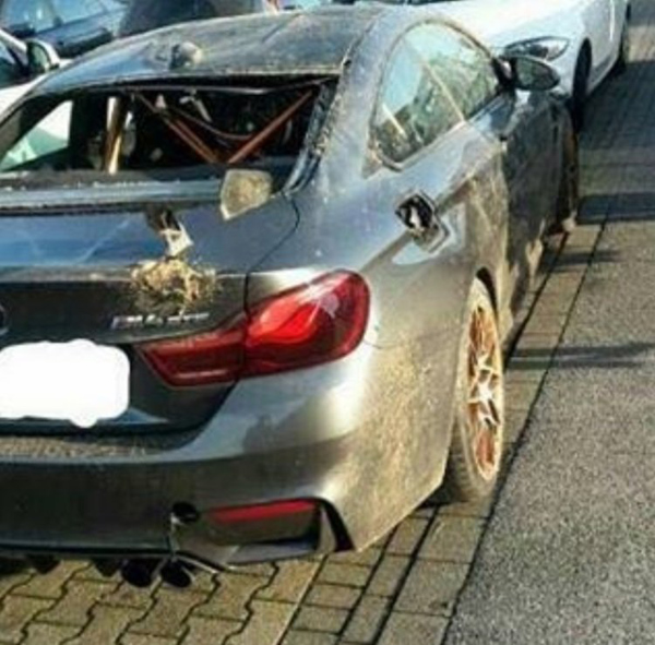 Pogađajte, šta se desilo ovom BMW M4 GTS? (FOTO)