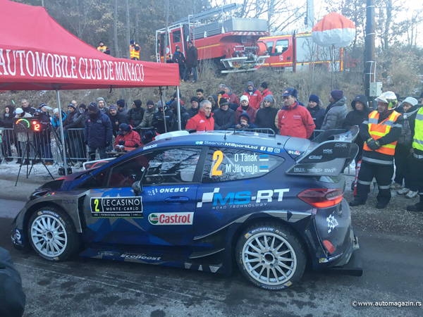 Rallye Monte Carlo 2017, shakedown - prve naše fotografije