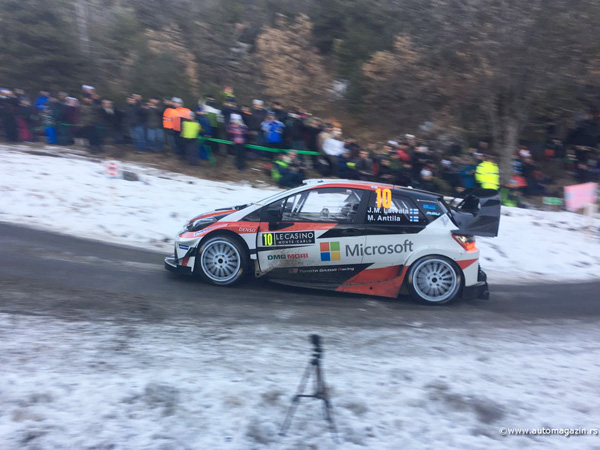 Rallye Monte Carlo 2017, shakedown - prve naše fotografije