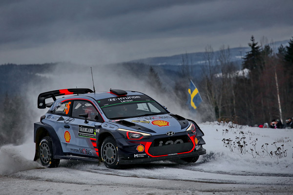 Rally Sweden 2017 - 1. dan