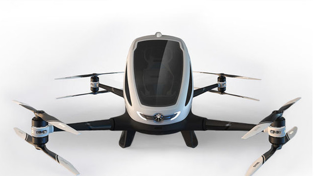 Dron umesto taxija - budućnost je stigla (foto+video)