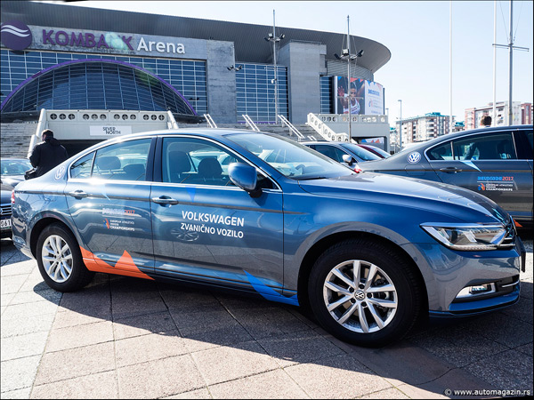 Volkswagen - zvanično vozilo Evropskog atletskog prvenstva u dvorani 2017.