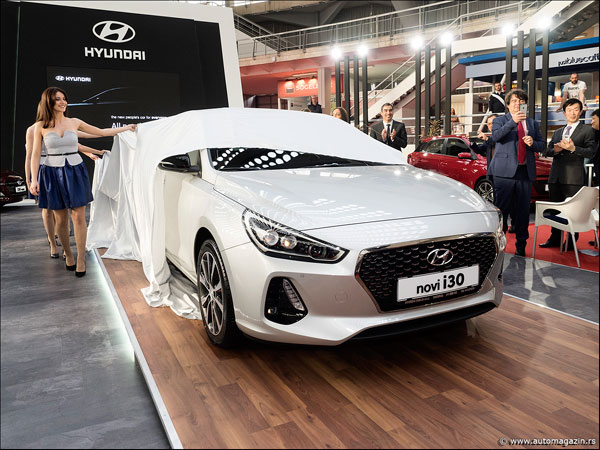 Sajam automobila u Beogradu 2017 - stigao je novi Hyundai i30