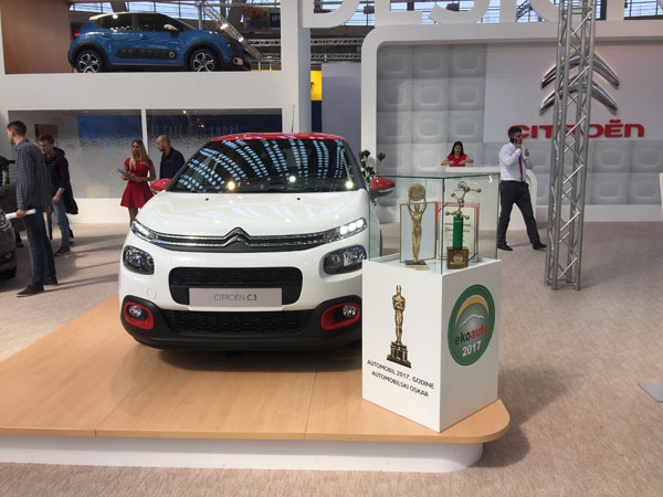 Citroën C3 se okitio prestižnim sajamskim nagradama - automobil i EKO automobil za 2017 godinu