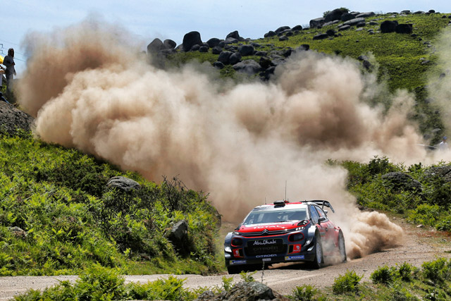 Rally Italia Sardegna 2017 - Andreas Mikkelsen u Citroënu C3 WRC