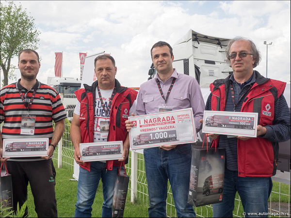 Vozač Unitraga iz Užica pobednik nacionalnog takmičenja u ekonomičnoj vožnji Renault Trucks kamiona