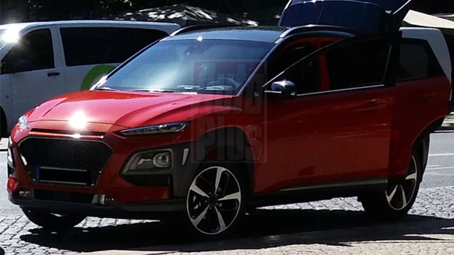 Hyundai Kona - špijunska fotografija