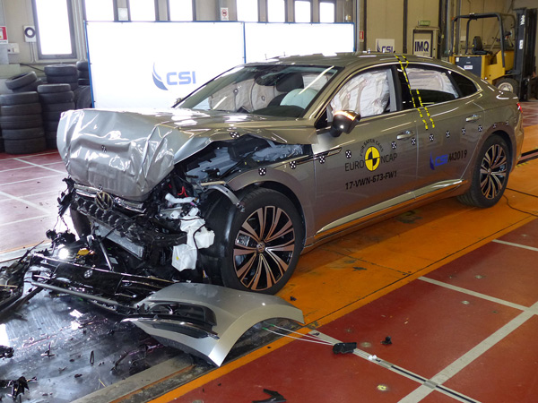 Volkswagen Arteon dobio maksimalnih 5 Euro NCAP zvezdica za bezbednost