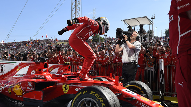 VN Mađarske 2017 - Ferrari slavi trijumf, Hamilton održao reč