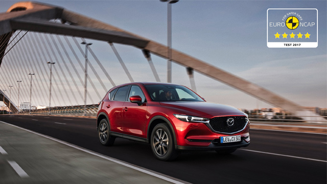 Nova Mazda CX-5 osvojila maksimalnih 5 Euro NCAP zvezdica za bezbednost