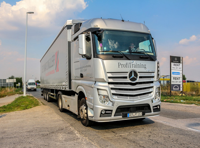 Mercedes-Benz obuka za vozače kamiona 2017