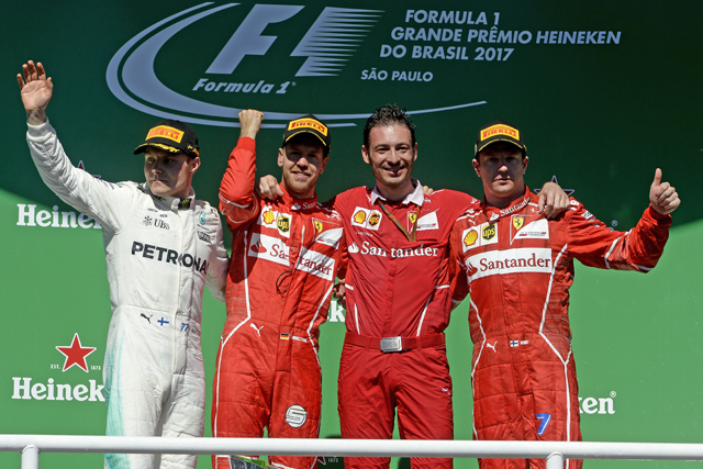 VN Brazila 2017 - Vettel pobednik, fantastična vožnja Hamiltona