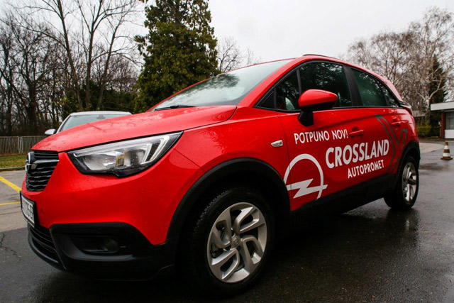 Prve vožnje novih modela Opel Grandland X i Crossland X