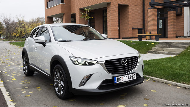 Testirali smo: Mazda CX-3 G120 AT Takumi