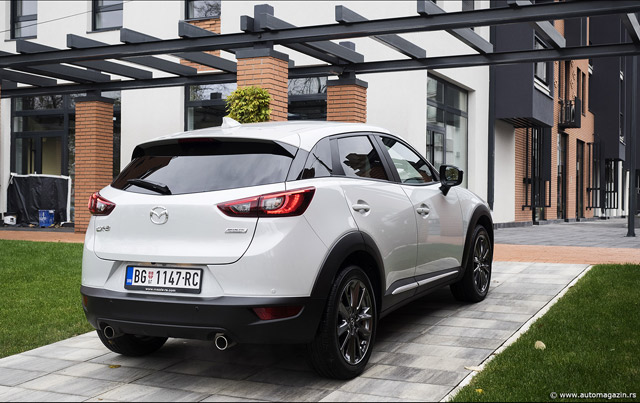 Testirali smo: Mazda CX-3 G120 AT Takumi