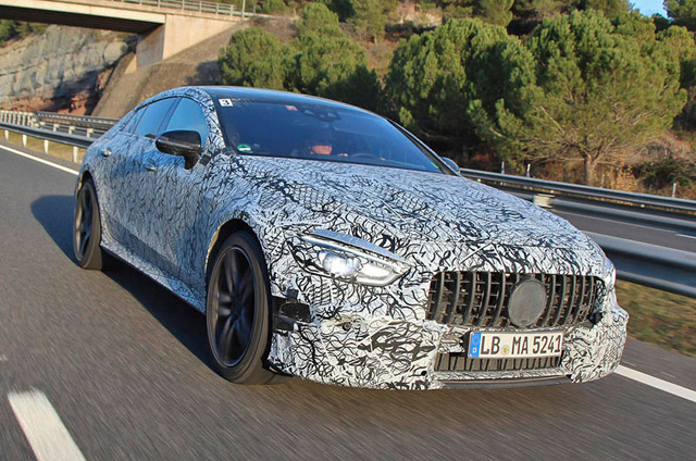 Mercedes-AMG GT sa četvoro vrata spreman za Ženevu - špijunske fotografije