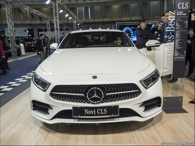 Mercedes-Benz CLS (2018) zasijao punim sjajem na autosalonu u Beogradu