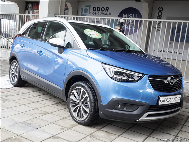 Opel Crossland X - EKO automobil godine u Srbiji 2018