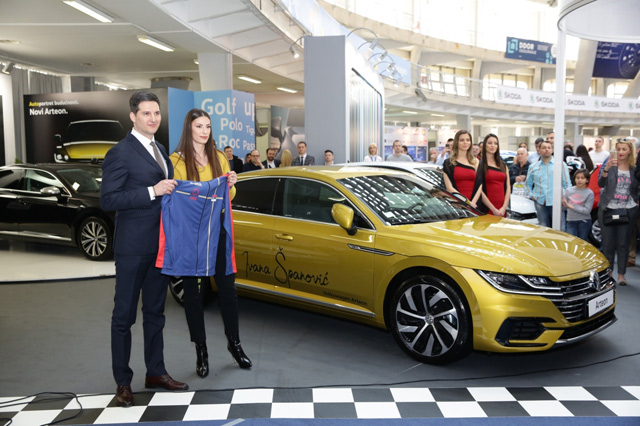 Ivana Španović dobija na korišćenje novi Volkswagen Arteon