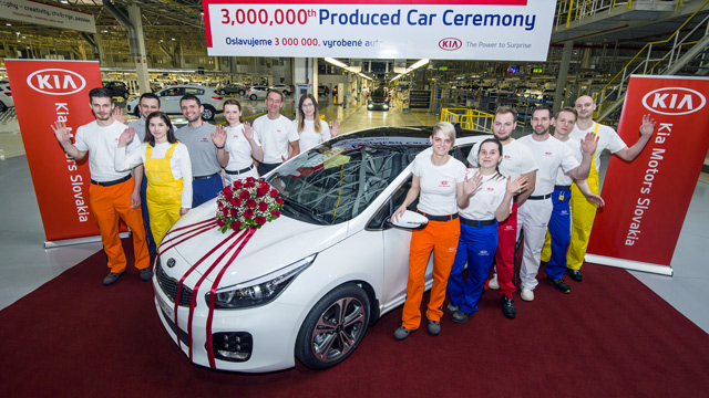 Kia Motors u Evropi proizvela više od 3 miliona vozila
