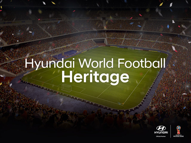 Hyundai World Football Heritage - fanovi imaju mogućnost da prisustvuju finalu 2018 FIFA World Cup Russia 
