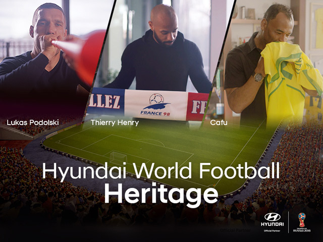 Hyundai World Football Heritage - fanovi imaju mogućnost da prisustvuju finalu 2018 FIFA World Cup Russia 