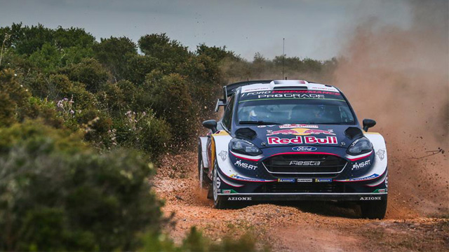 Rally Italia Sardegna 2018 - Mikkelsena izdala tehnika, vodi Ogier