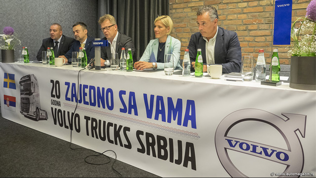 Volvo Trucks obeležio 20 godina uspešnog rada svoje kompanije u Srbiji