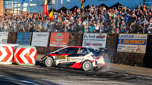 Toyota deli lekcije na Rallye Deutschland 2018