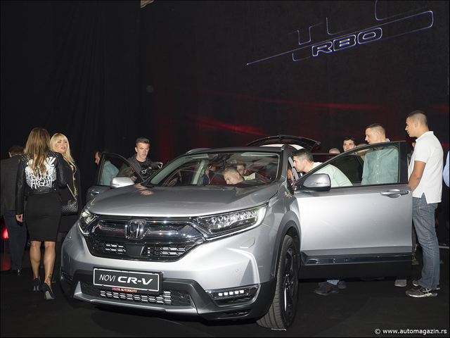 Nova Honda CR-V ekskluzivno predstavljena u Srbiji