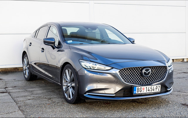 Test: Mazda 6 2.2 Skyactiv-D A/T (2018)