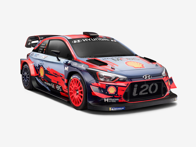 Hyundai Motorsport predstavio novi dizajn i20 Coupe WRC za sezonu 2019 (FOTO)