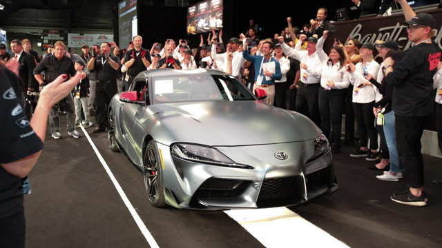 Prva proizvedena Toyota Supra prodata za neverovatnu sumu (FOTO)