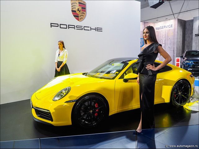 Sajam automobila u Beogradu - Novi Porsche 911 zasijao pred domaćom publikom