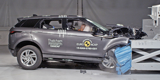 Euro NCAP 2019: Range Rover Evoque pružio maksimalnu zaštitu za putnike (VIDEO)