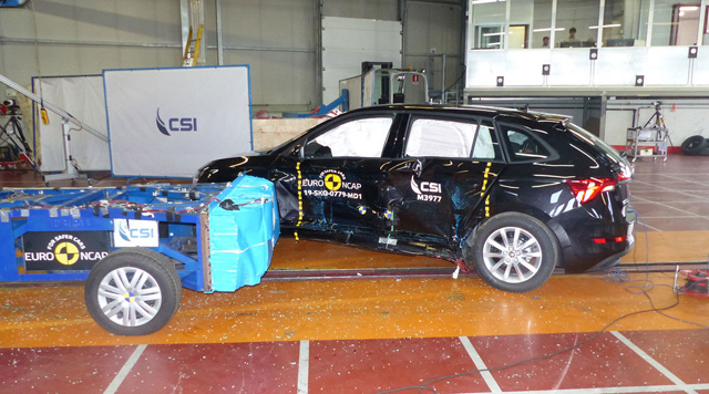 Škoda Scala osvojila pet zvezdica na Euro NCAP testu 