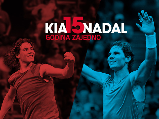 Kia Motors i Rafael Nadal već 15 godina zajedno na vrhu