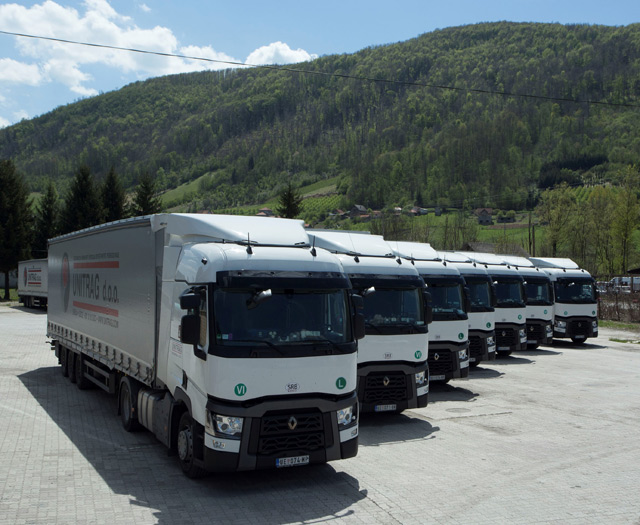 Unitrag iz Užica među najvećim i najvernijim kupcima Renault Trucks kamiona u Srbiji - Za uspeh najzaslužniji Renault Trucks kamioni