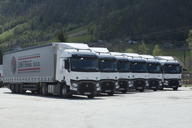 Unitrag iz Užica među najvećim i najvernijim kupcima Renault Trucks kamiona u Srbiji - Za uspeh najzaslužniji Renault Trucks kamioni